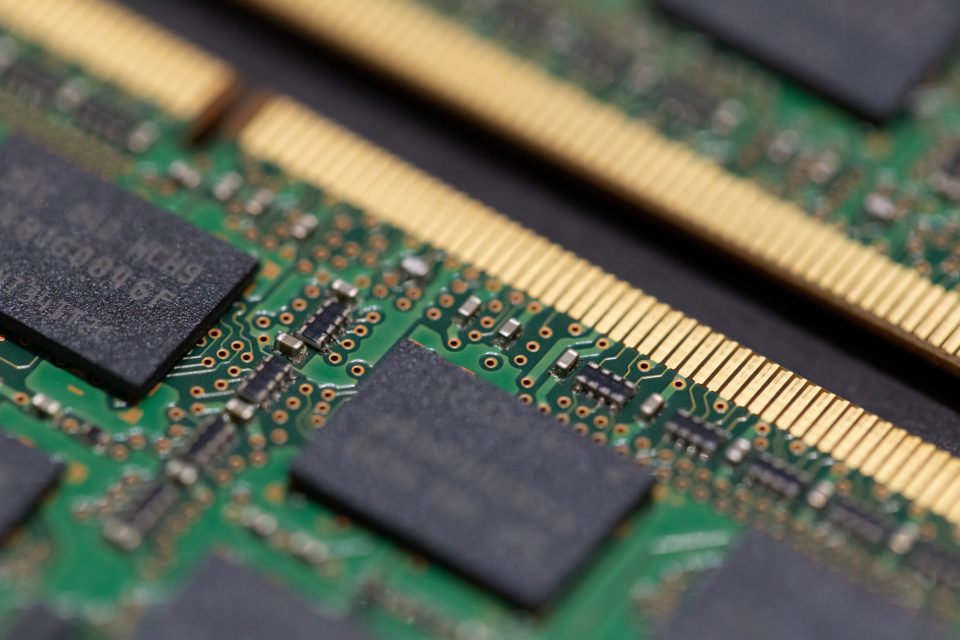 Illustrative photograph of computer Ram